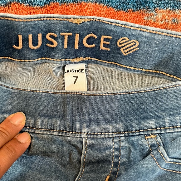 NWOT 2 pairs of jeans Justice and Disney gap - Picture 2 of 4